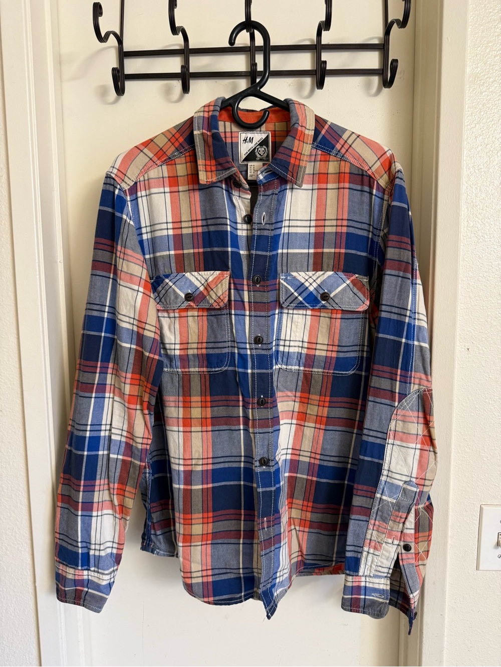 H&M men’s plaid shirt